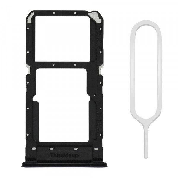 Dual SIM Karte Tray Schlitten für OnePlus Nord N100 2020 -6.52 inch Schwarz