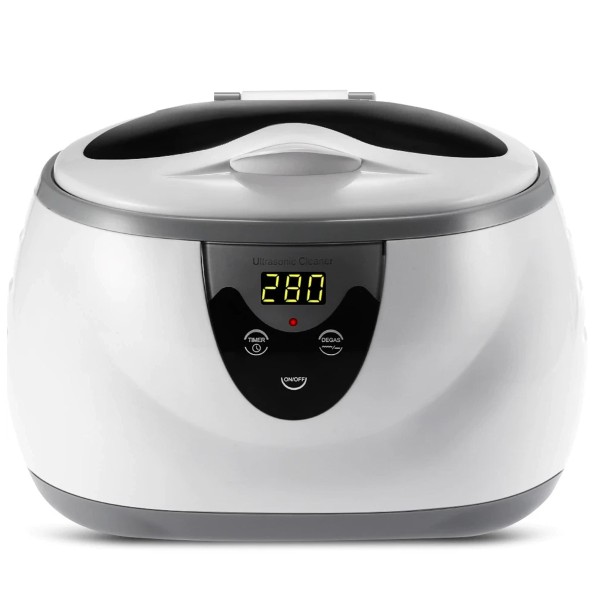 Ultrasonic Jewelry Cleaner for Electronics glasses Jewelery Incl. Basket - 600ml