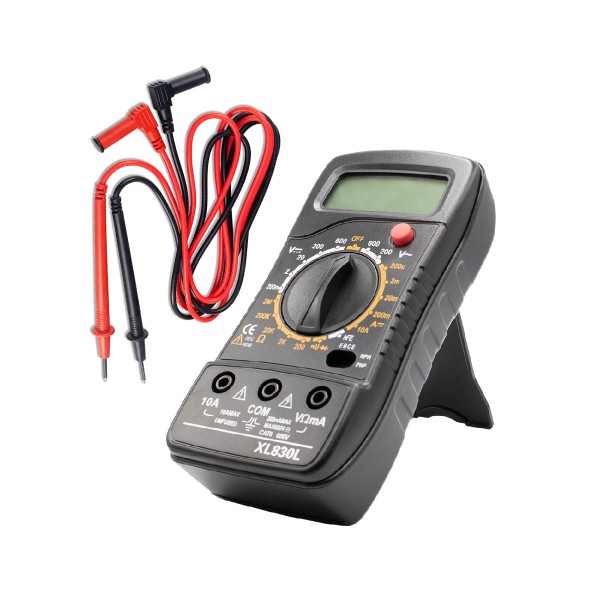 MMOBIEL Professionele Digital Multimeter Voltage tester CAT III 600V 2000 Count