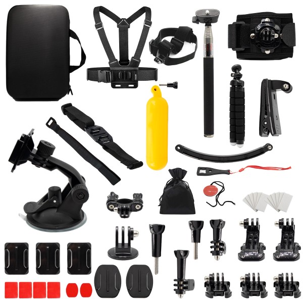 50-In-1 All-in-One Action Camera Accessory Kit for GoPro and other Action Cam