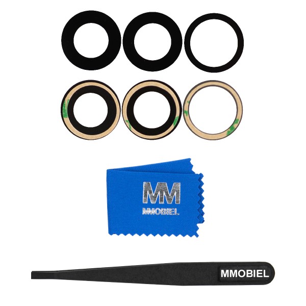MMOBIEL Camera Lens voor iPhone 15 Pro Max - Back Camera Glas Lens - Incl. pincet en doekje